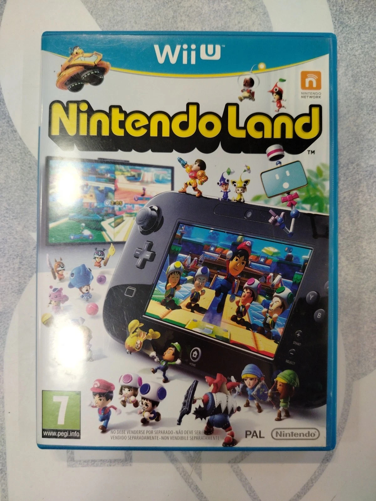 Nintendo Land Wii U Italiano PAL Triangolo Giallo